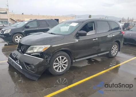 2015 Nissan Pathfinder S from USA, damaged, VIN 5N1AR2MNXFC610907